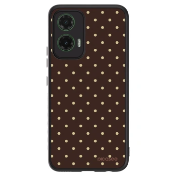 Obal pre Motorola Moto G35 5G - Vanilla Dots & Chocolate