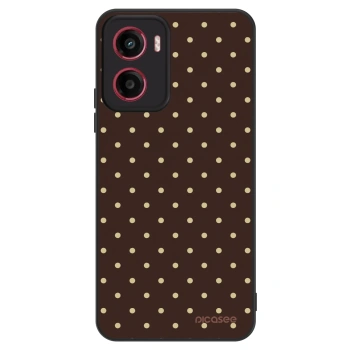 Obal pre Motorola Moto G05 - Vanilla Dots & Chocolate