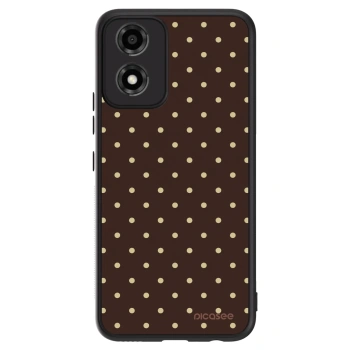 Obal pre Motorola Moto E14 - Vanilla Dots & Chocolate
