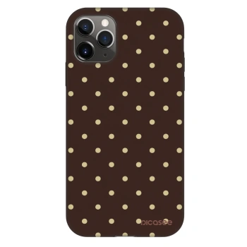 Obal pre Apple iPhone 11 Pro - Vanilla Dots & Chocolate