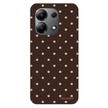 Obal pre Xiaomi Redmi Note 13 4G - Vanilla Dots & Chocolate
