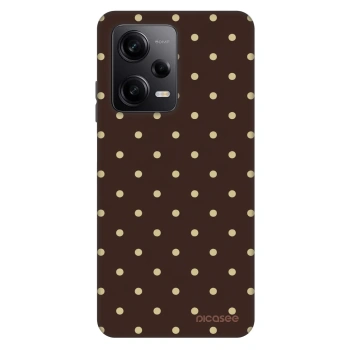 Obal pre Xiaomi Redmi Note 12 Pro 5G - Vanilla Dots & Chocolate