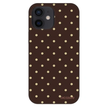 Obal pre Apple iPhone 12 mini - Vanilla Dots & Chocolate
