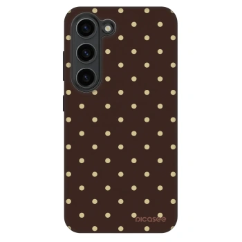 Obal pre Samsung Galaxy S23 5G - Vanilla Dots & Chocolate