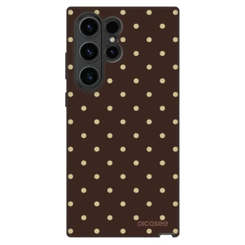 Obal pre Samsung Galaxy S22 Ultra 5G - Vanilla Dots & Chocolate