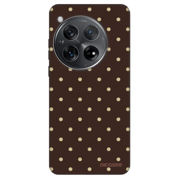 Obal pre OnePlus 12 5G - Vanilla Dots & Chocolate