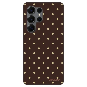 Obal pre Samsung Galaxy S25 Ultra 5G - Vanilla Dots & Chocolate
