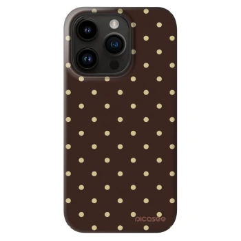 Obal pre Apple iPhone 14 Pro - Vanilla Dots & Chocolate