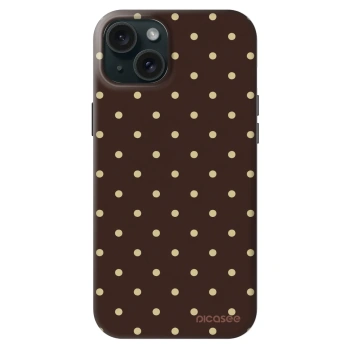 Obal pre Apple iPhone 15 Plus - Vanilla Dots & Chocolate