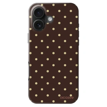 Obal pre Apple iPhone 16 - Vanilla Dots & Chocolate