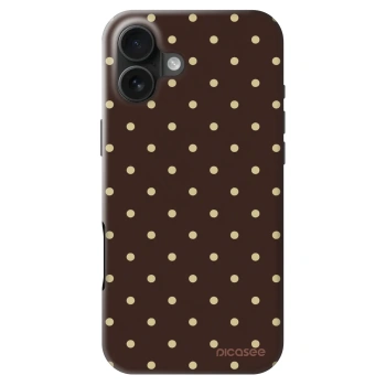 Obal pre Apple iPhone 16 Plus - Vanilla Dots & Chocolate