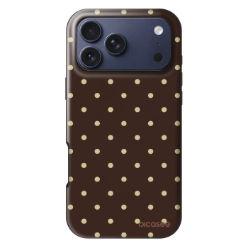 Obal pre Apple iPhone 17 Pro Max - Vanilla Dots & Chocolate