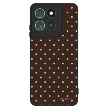 Obal pre Motorola Moto G57 Power - Vanilla Dots & Chocolate