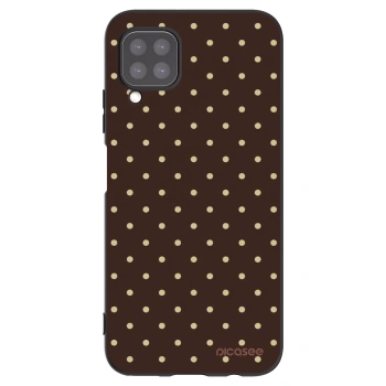 Picasee silikónový čierny obal pre Huawei P40 Lite - Vanilla Dots & Chocolate