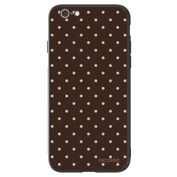 Obal pre Apple iPhone 6/6S - Vanilla Dots & Chocolate
