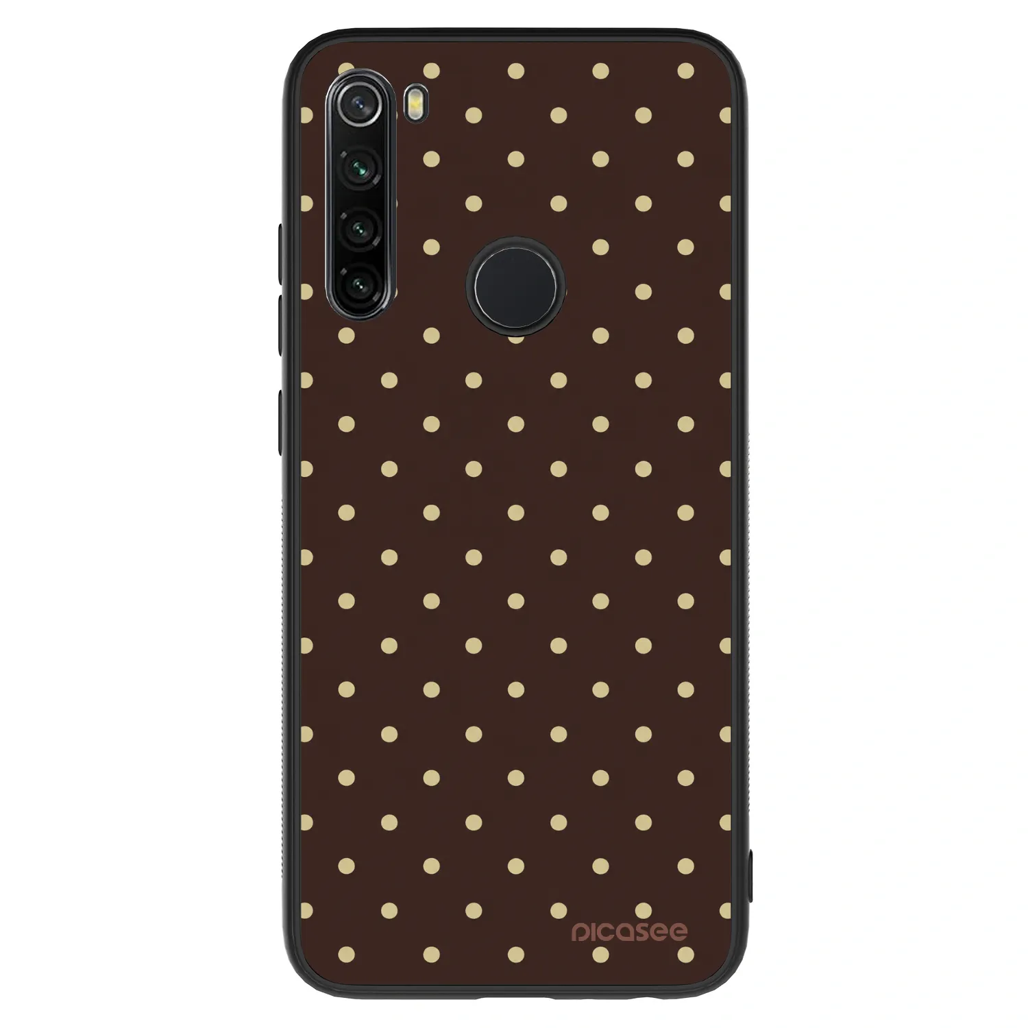 Picasee ULTIMATE CASE pro Xiaomi Redmi Note 8 - Vanilla Dots & Chocolate