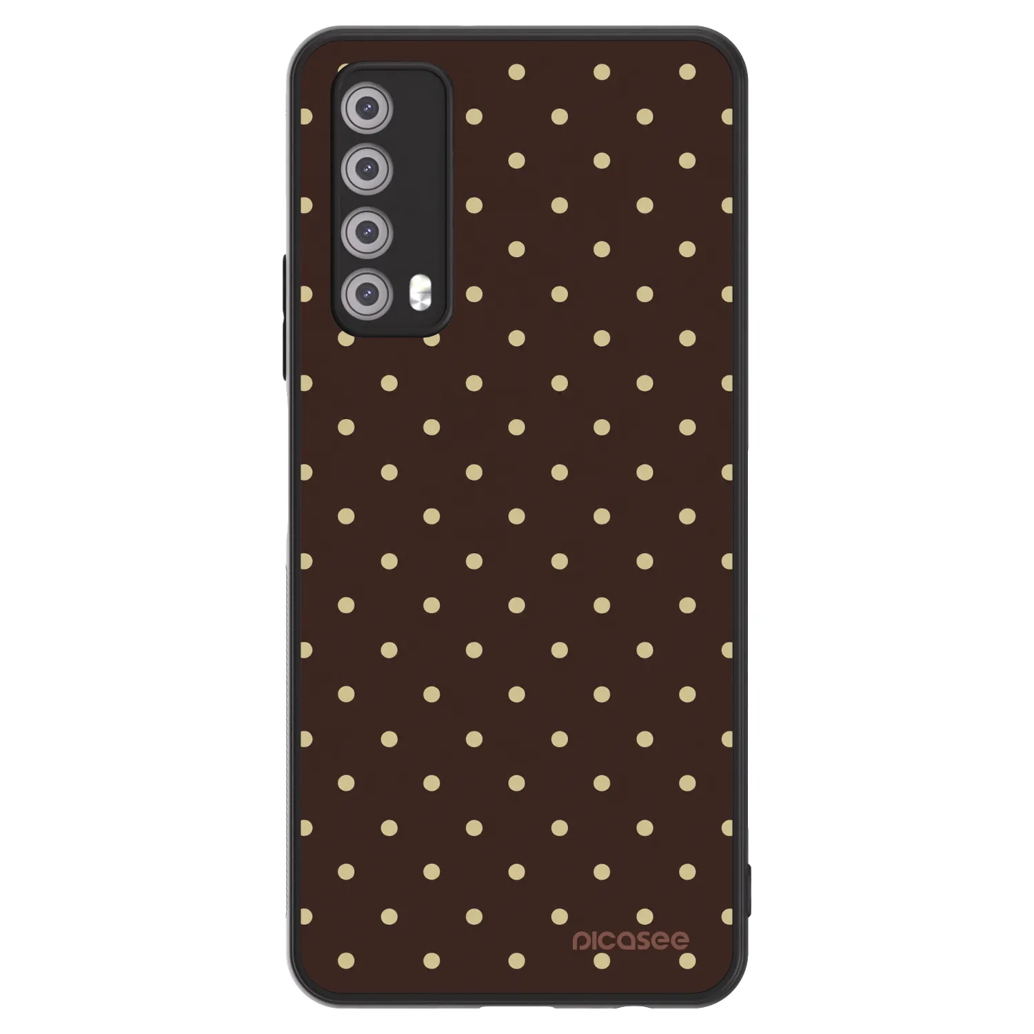 Picasee ULTIMATE CASE pro Huawei P Smart 2021 - Vanilla Dots & Chocolate