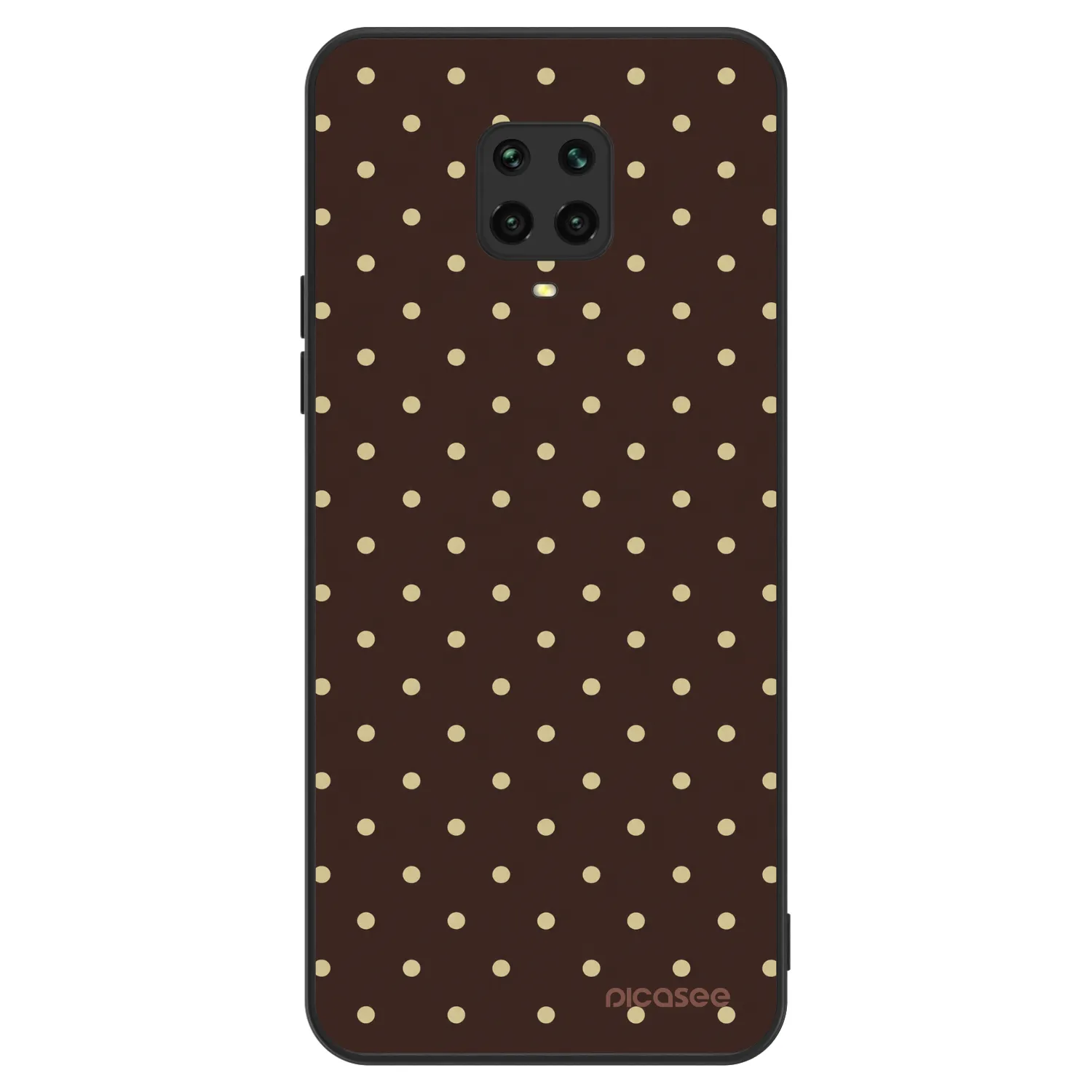 Picasee ULTIMATE CASE pro Xiaomi Redmi Note 9S - Vanilla Dots & Chocolate