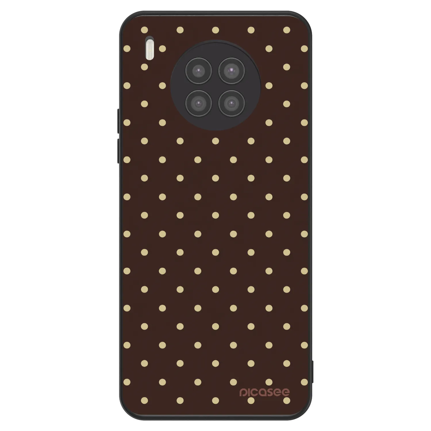 Picasee ULTIMATE CASE pro Huawei Nova 8i - Vanilla Dots & Chocolate
