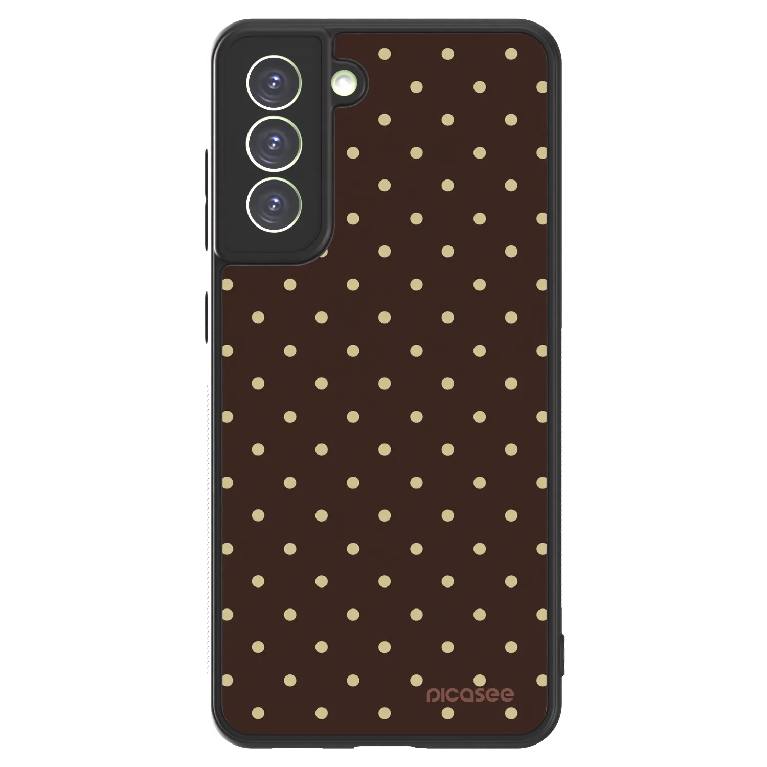 Picasee ULTIMATE CASE pro Samsung Galaxy S21 FE 5G - Vanilla Dots & Chocolate