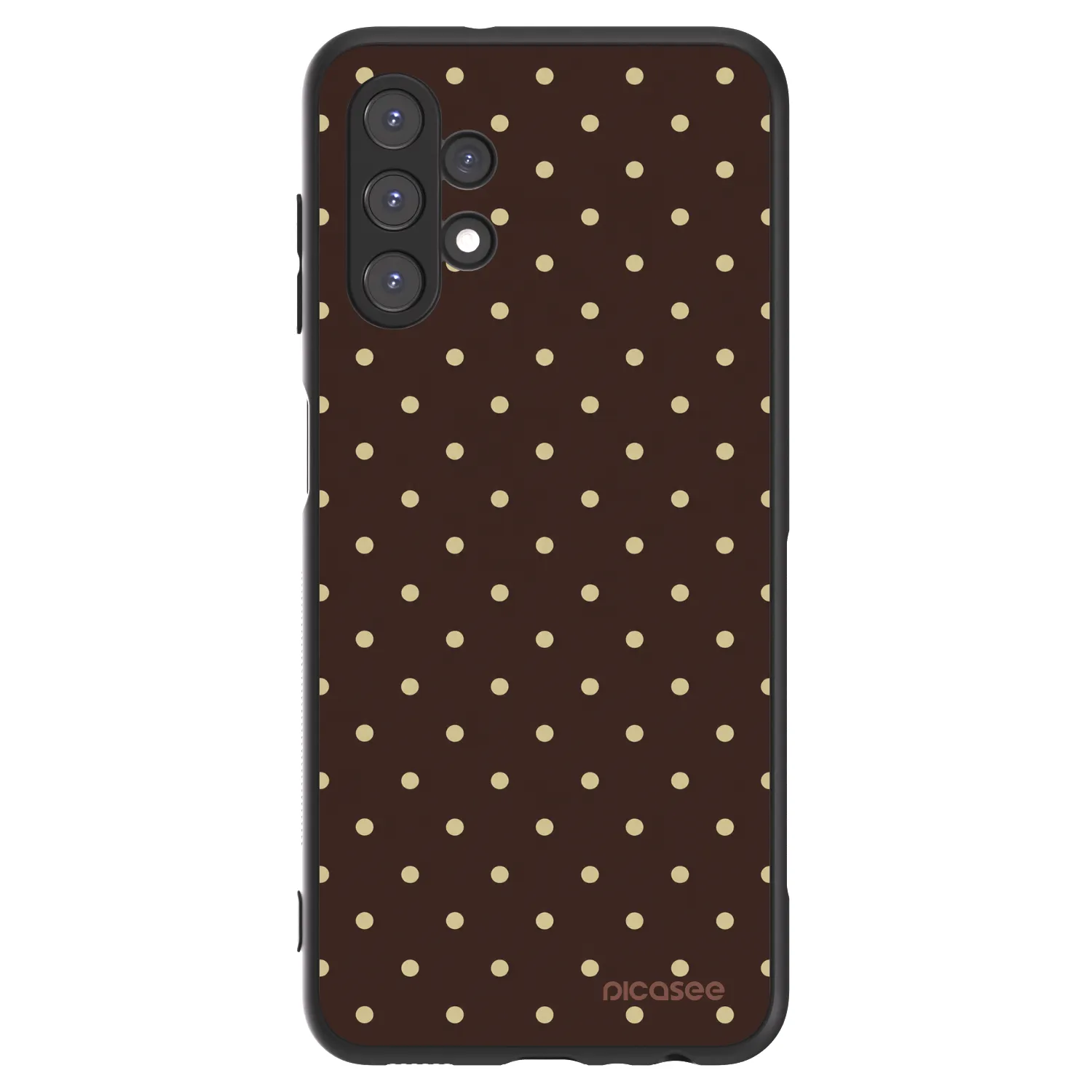 Picasee ULTIMATE CASE pro Samsung Galaxy A13 4G A135 - Vanilla Dots & Chocolate