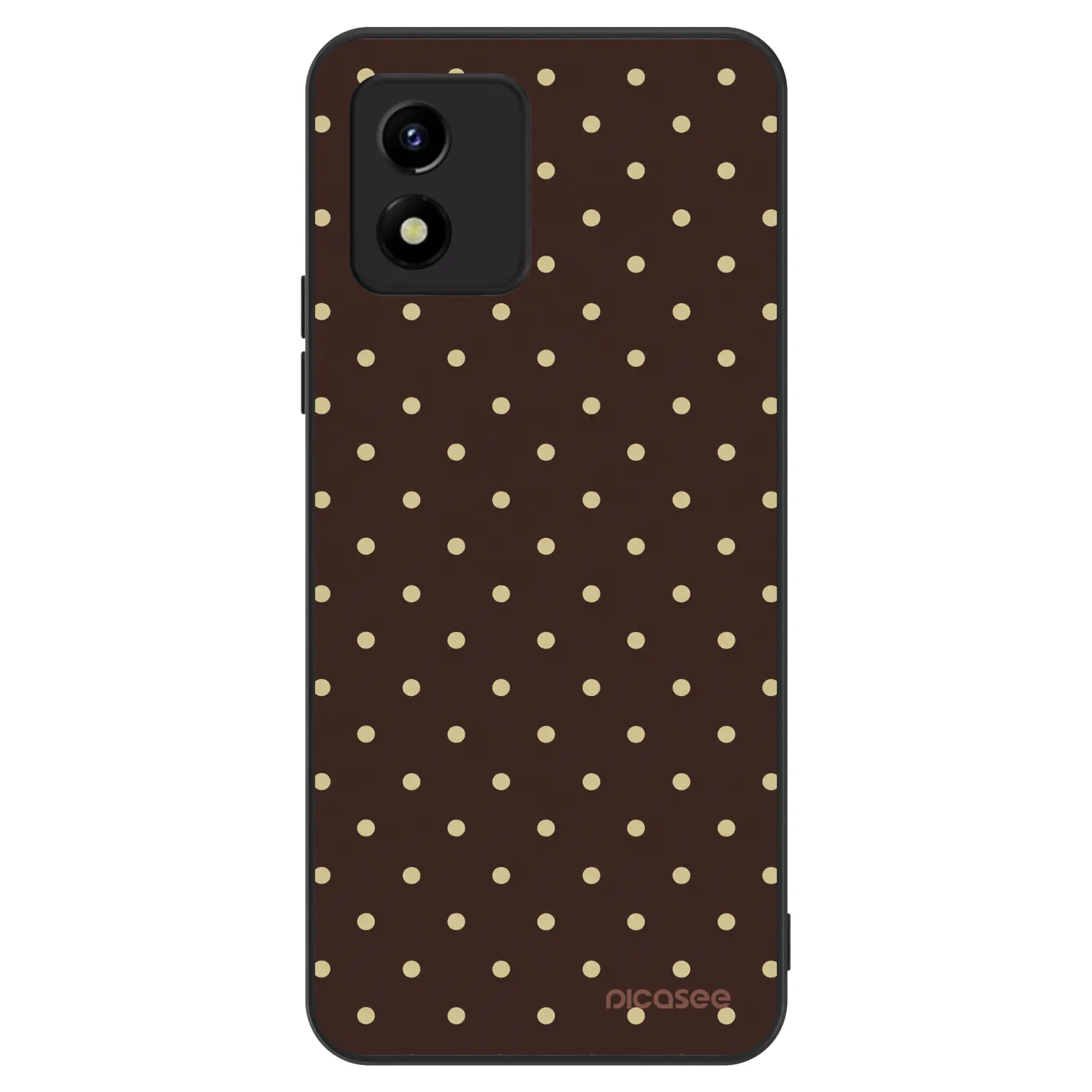 Picasee ULTIMATE CASE pro Vivo Y01 - Vanilla Dots & Chocolate