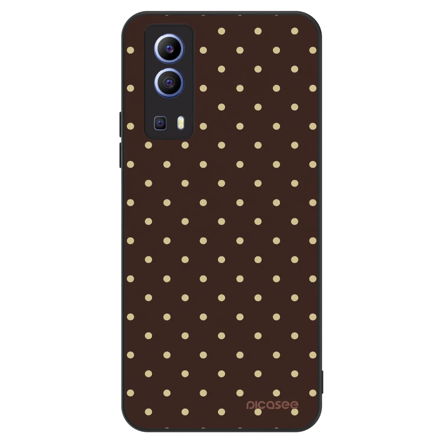 Picasee ULTIMATE CASE pro Vivo Y52 5G - Vanilla Dots & Chocolate