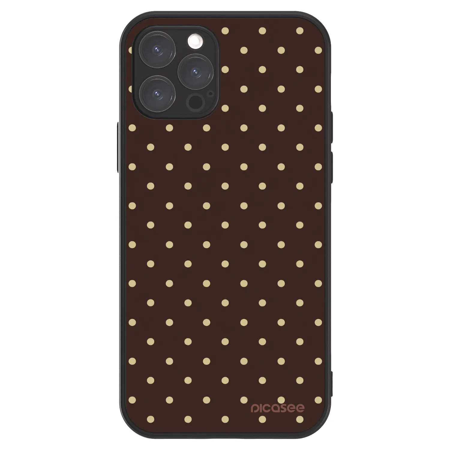 Picasee ULTIMATE CASE MagSafe pro Apple iPhone 12 Pro - Vanilla Dots & Chocolate