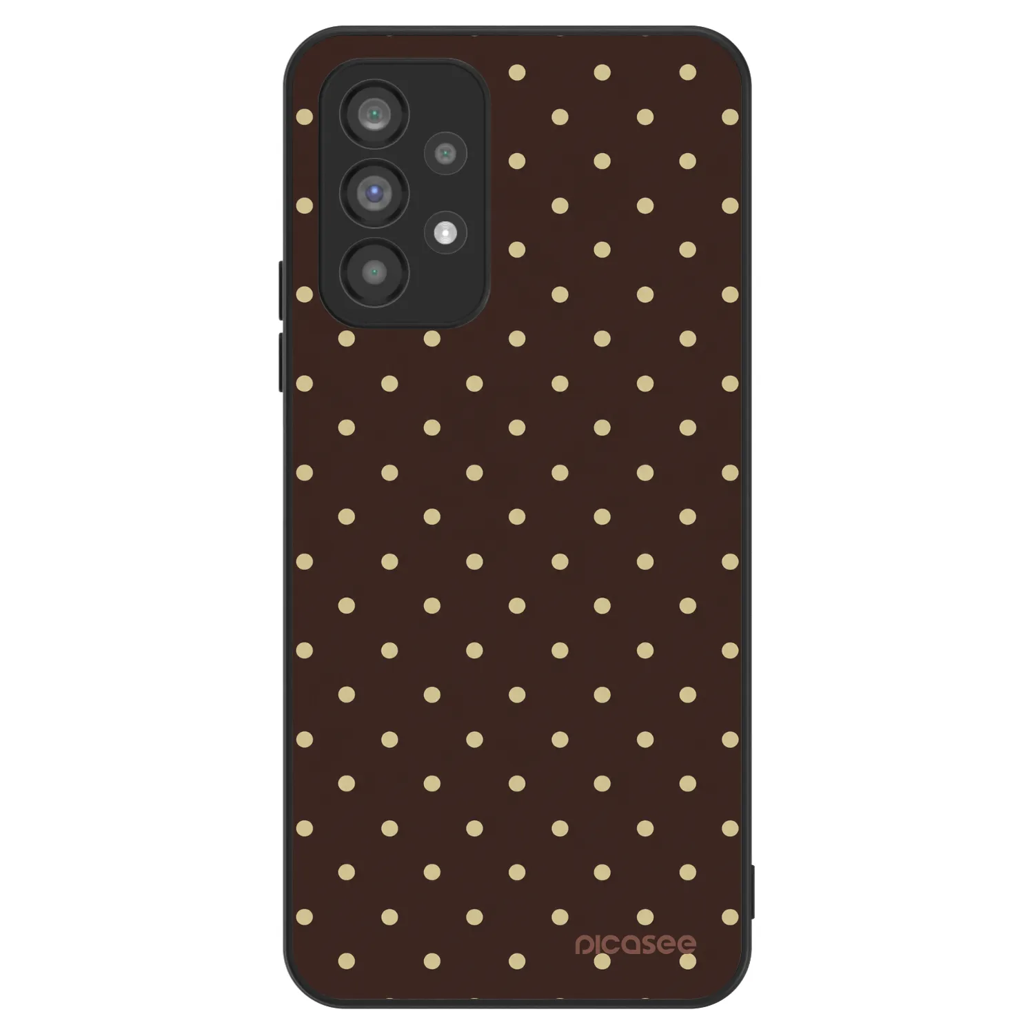 Picasee ULTIMATE CASE pro Samsung Galaxy A73 5G - Vanilla Dots & Chocolate