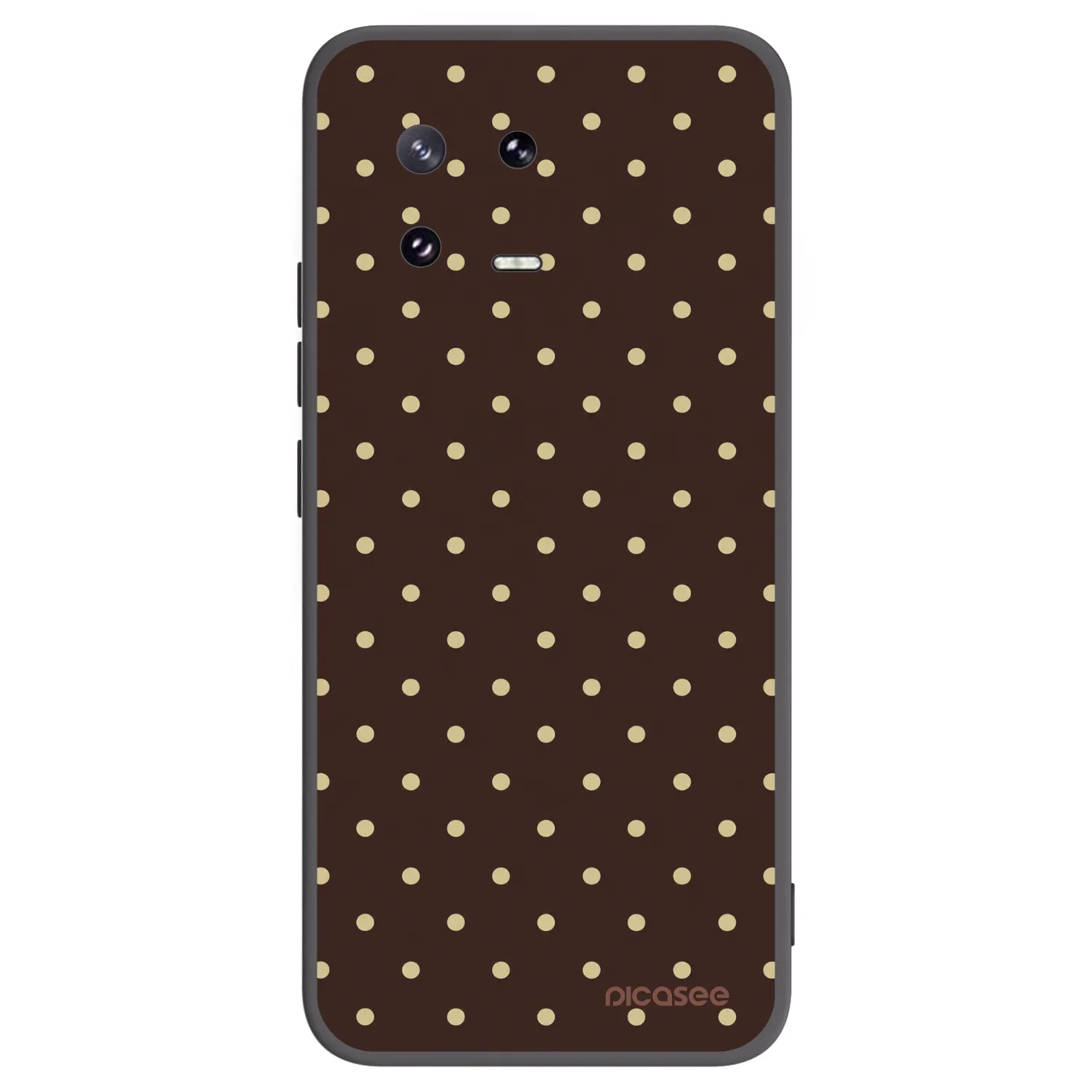 Picasee silikónový čierny obal pre Xiaomi 13 Pro - Vanilla Dots & Chocolate