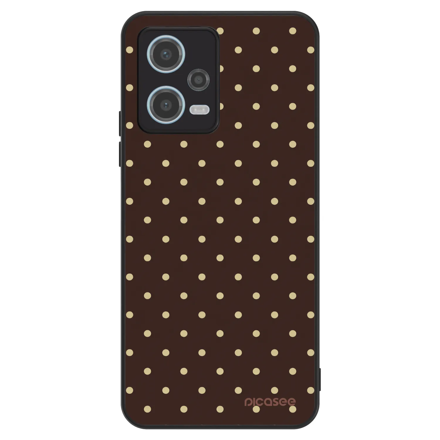 Picasee ULTIMATE CASE pro Xiaomi Redmi Note 12 5G - Vanilla Dots & Chocolate