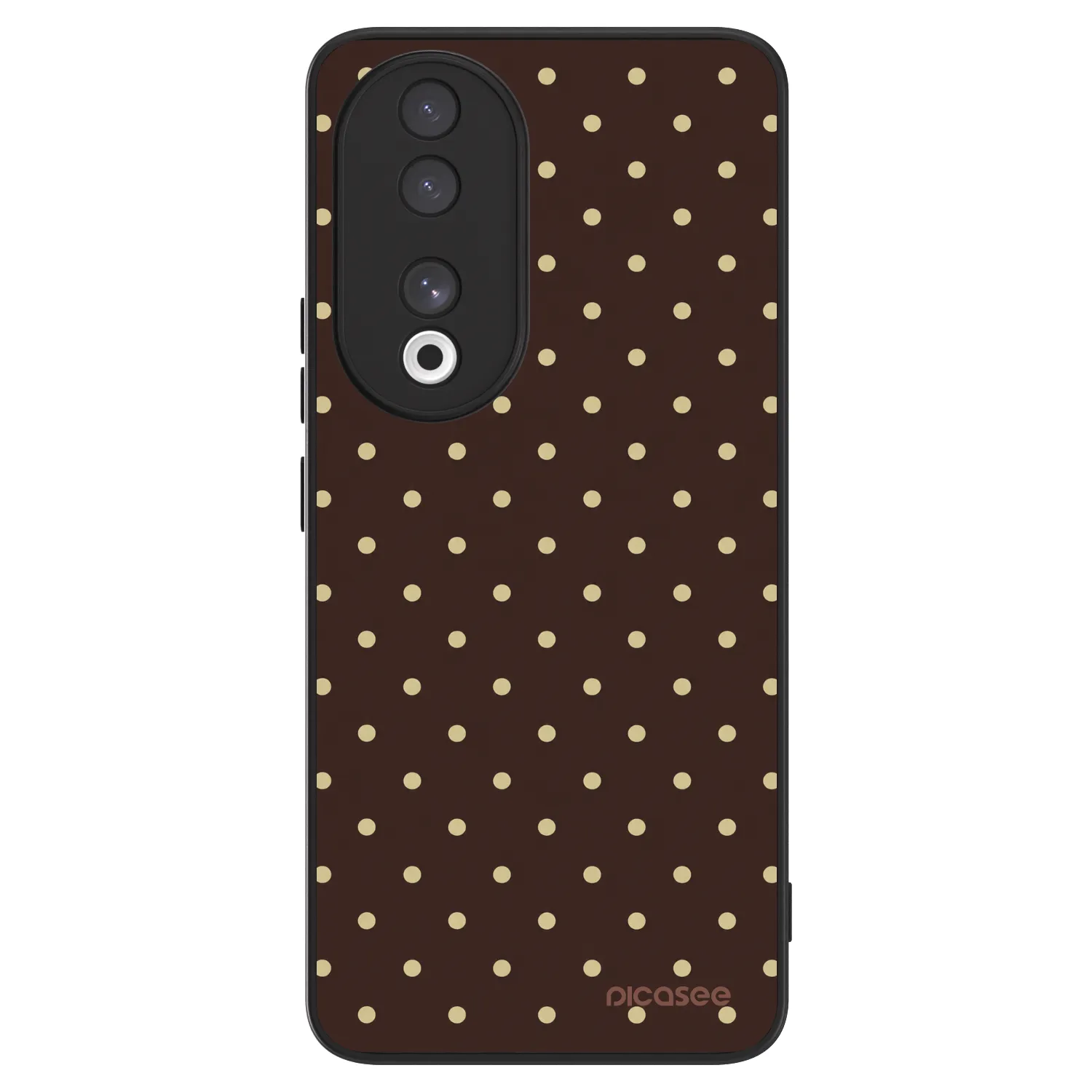 Picasee ULTIMATE CASE pro Honor 90 5G - Vanilla Dots & Chocolate