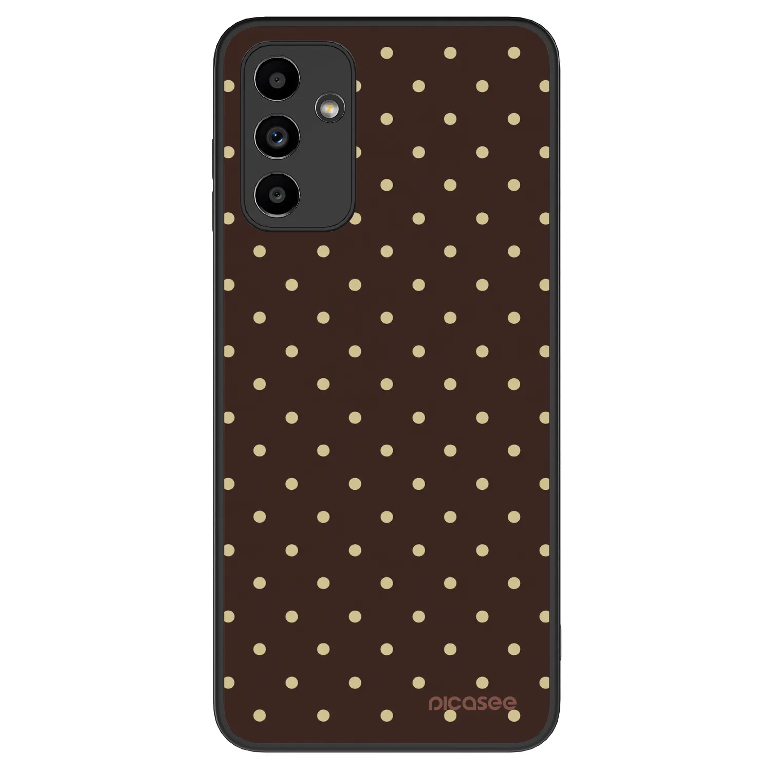 Picasee ULTIMATE CASE pro Samsung Galaxy A04s A047F - Vanilla Dots & Chocolate