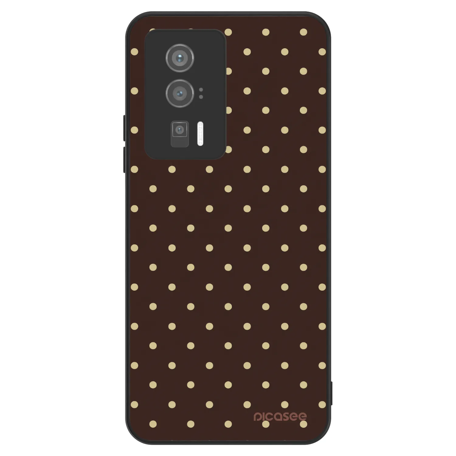 Picasee ULTIMATE CASE pro Xiaomi Poco F5 Pro 5G - Vanilla Dots & Chocolate