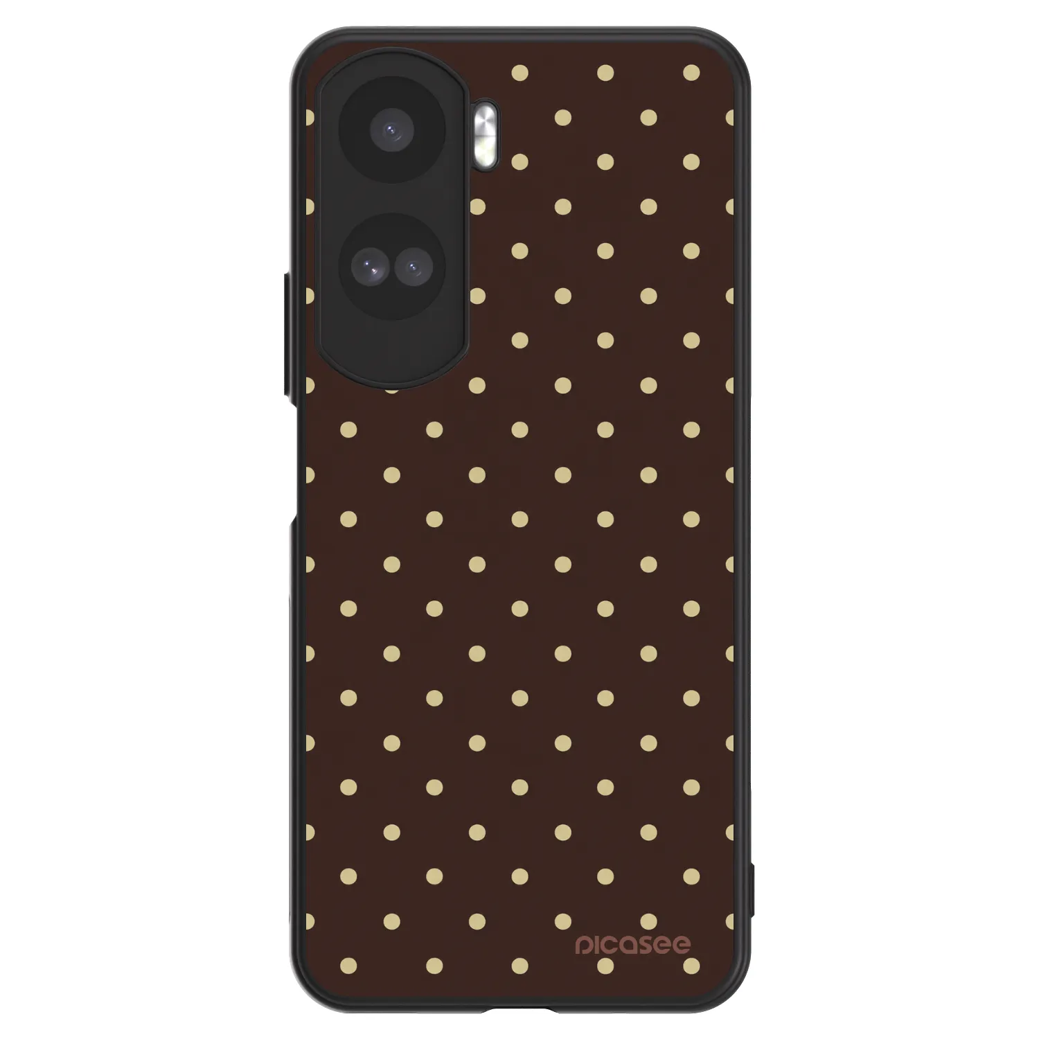Picasee ULTIMATE CASE pro Honor 90 Lite 5G - Vanilla Dots & Chocolate