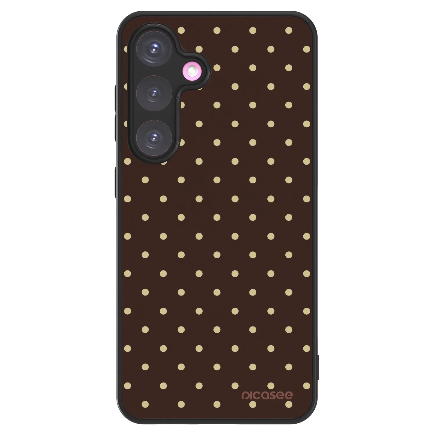 Picasee ULTIMATE CASE pro Samsung Galaxy S24+ S926B 5G - Vanilla Dots & Chocolate