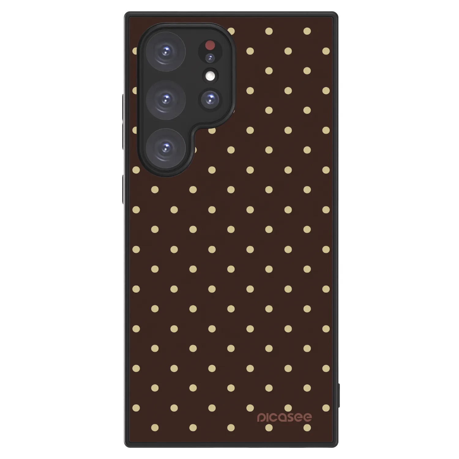 Picasee ULTIMATE CASE pro Samsung Galaxy S24 Ultra S928B 5G - Vanilla Dots & Chocolate
