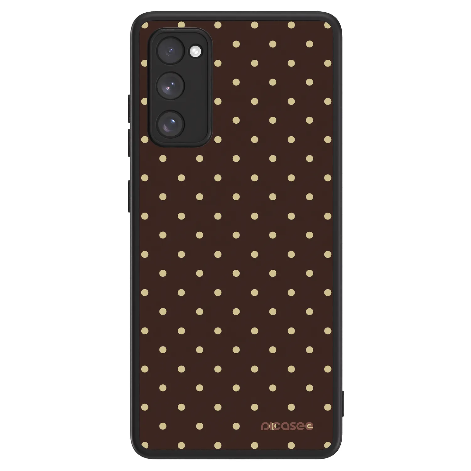 Picasee ULTIMATE CASE PowerShare pro Samsung Galaxy S20 FE - Vanilla Dots & Chocolate