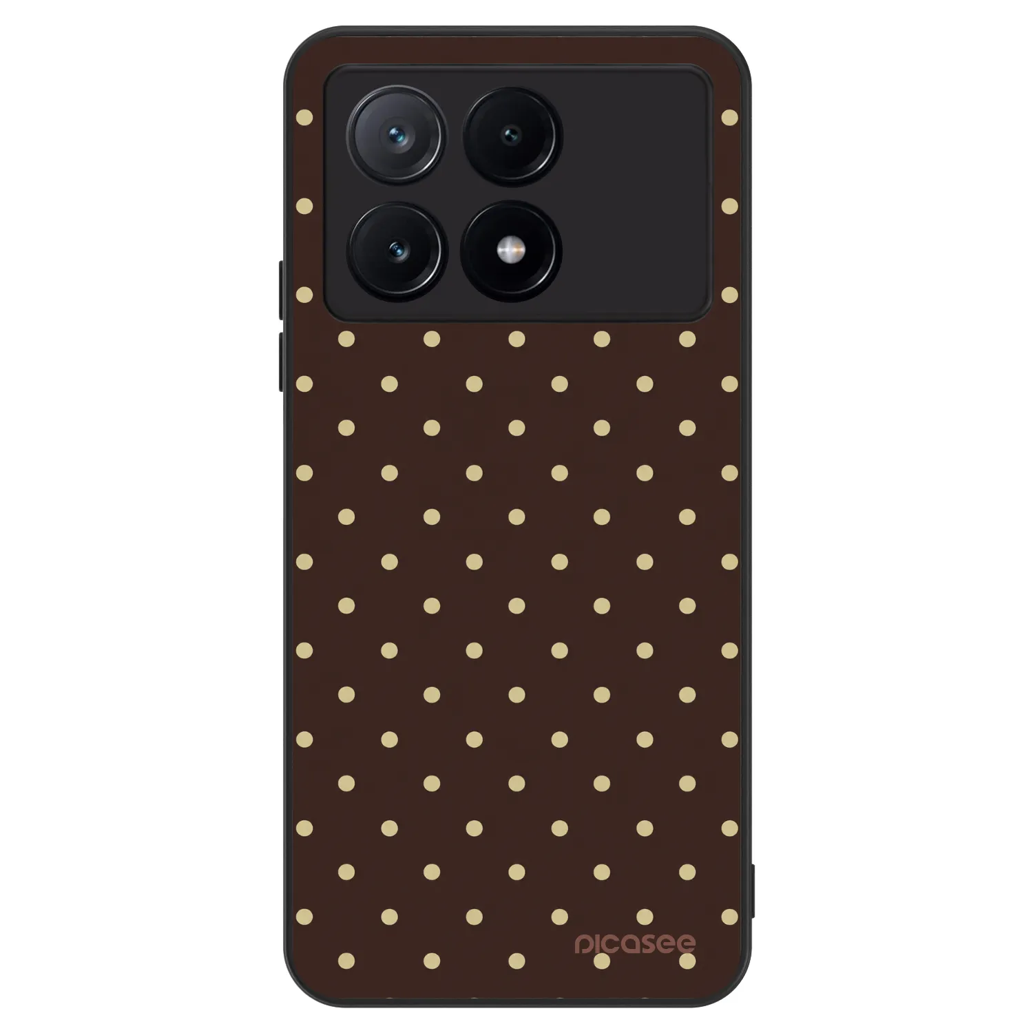 Picasee ULTIMATE CASE pro Xiaomi Poco X6 Pro - Vanilla Dots & Chocolate