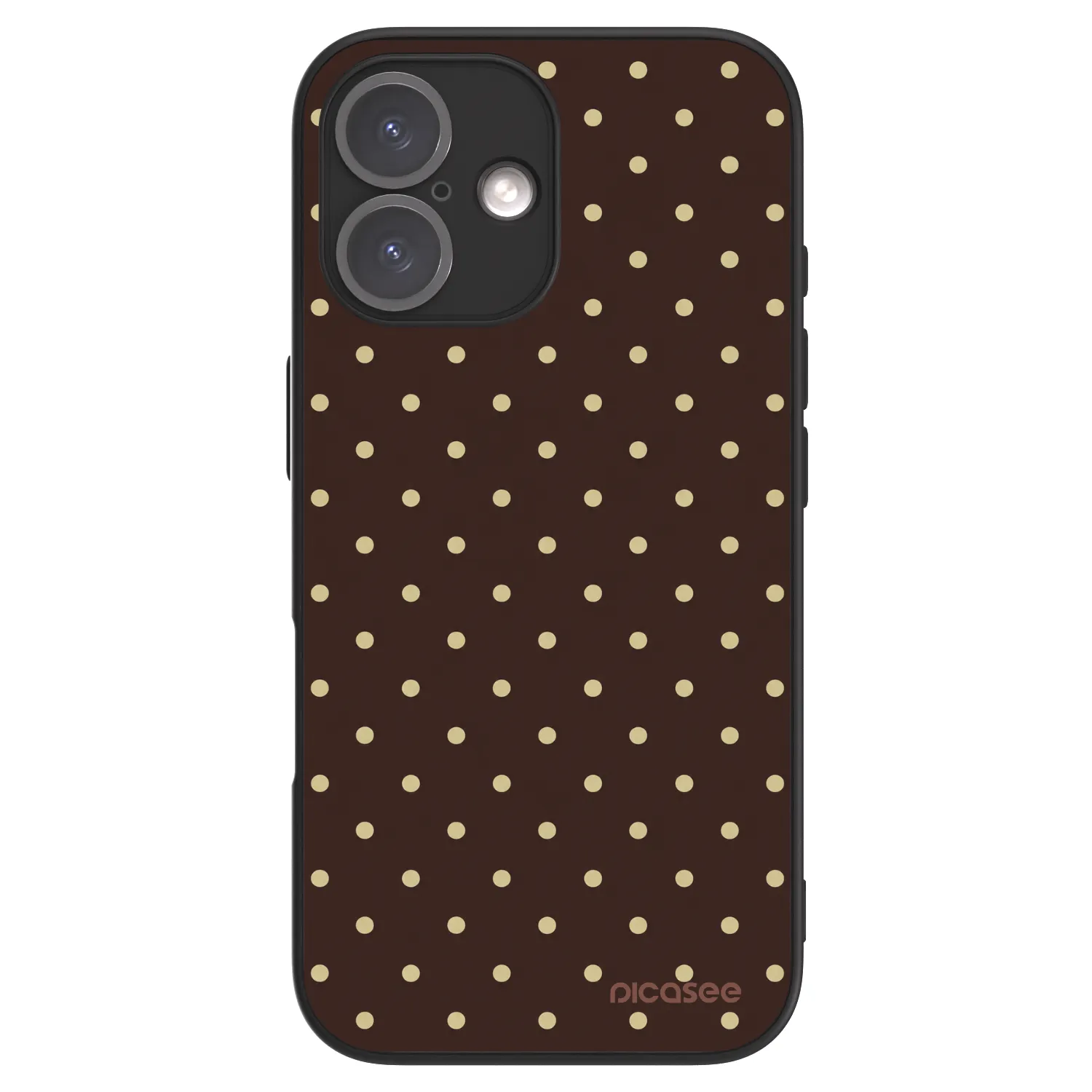 Picasee ULTIMATE CASE pro Apple iPhone 16 - Vanilla Dots & Chocolate