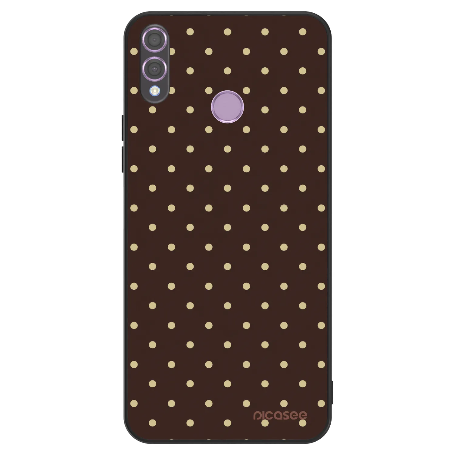 Picasee ULTIMATE CASE pro Honor 8X - Vanilla Dots & Chocolate