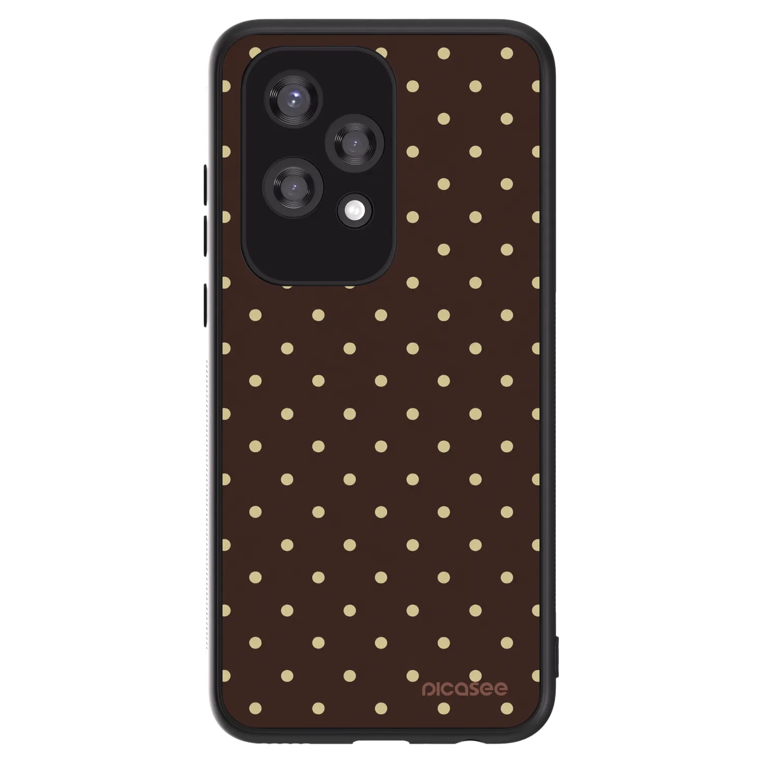 Picasee ULTIMATE CASE pro Honor 200 Lite - Vanilla Dots & Chocolate