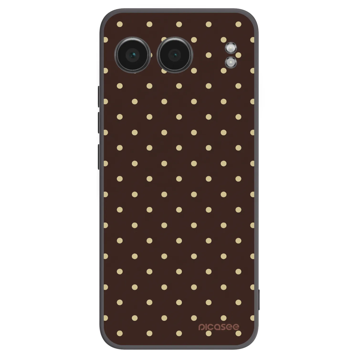 Picasee silikónový čierny obal pre OnePlus Nord 4 - Vanilla Dots & Chocolate