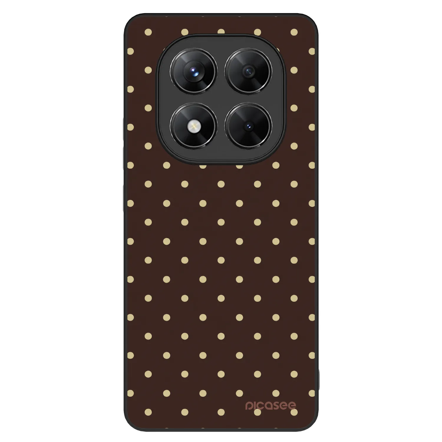 Picasee ULTIMATE CASE pro Xiaomi Redmi Note 14 Pro 5G - Vanilla Dots & Chocolate