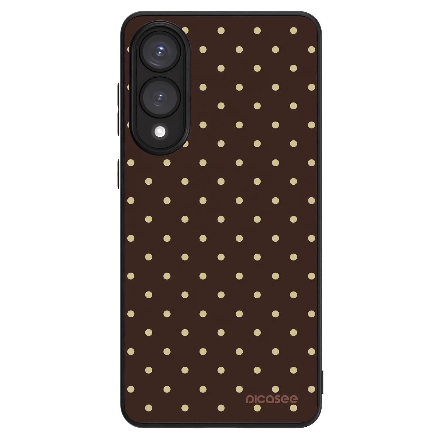 Picasee ULTIMATE CASE PowerShare pro Samsung Galaxy S25 Edge 5G - Vanilla Dots & Chocolate