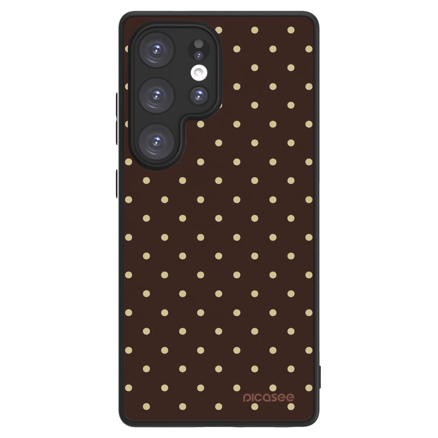 Picasee ULTIMATE CASE pro Samsung Galaxy S25 Ultra 5G - Vanilla Dots & Chocolate