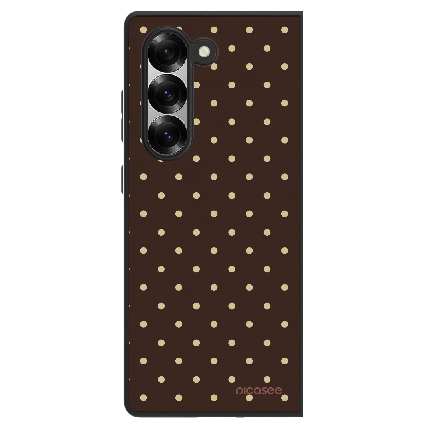 Picasee ULTIMATE CASE pro Samsung Galaxy Z Fold6 5G - Vanilla Dots & Chocolate