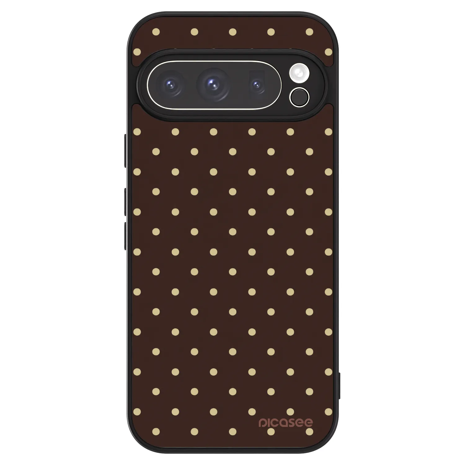 Picasee ULTIMATE CASE pro Google Pixel 9 Pro - Vanilla Dots & Chocolate