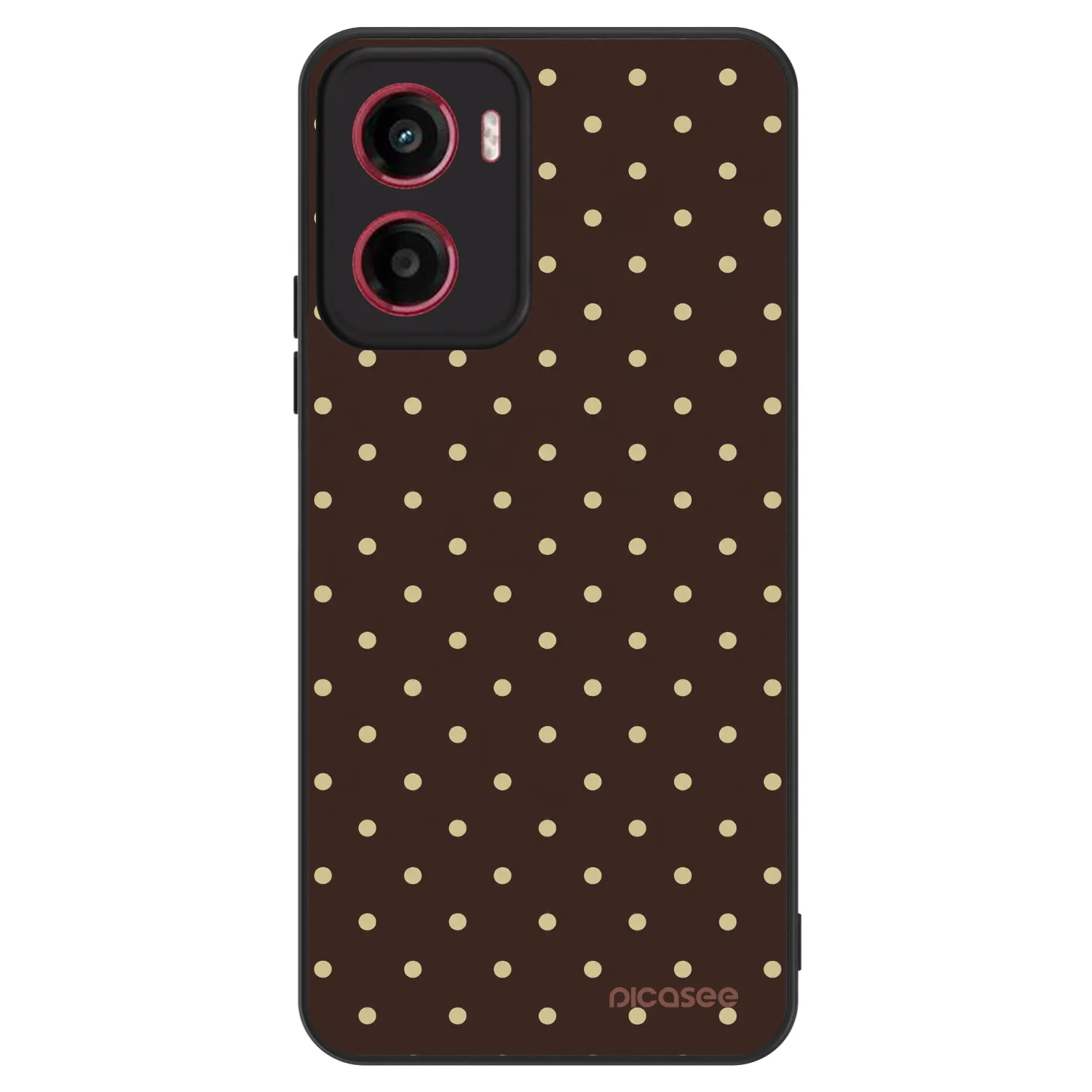 Picasee ULTIMATE CASE pro Motorola Moto G05 - Vanilla Dots & Chocolate
