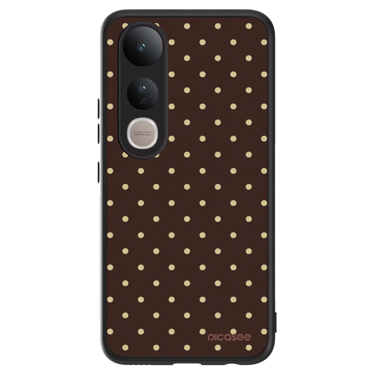 Picasee ULTIMATE CASE pro Vivo V50 Lite 5G - Vanilla Dots & Chocolate